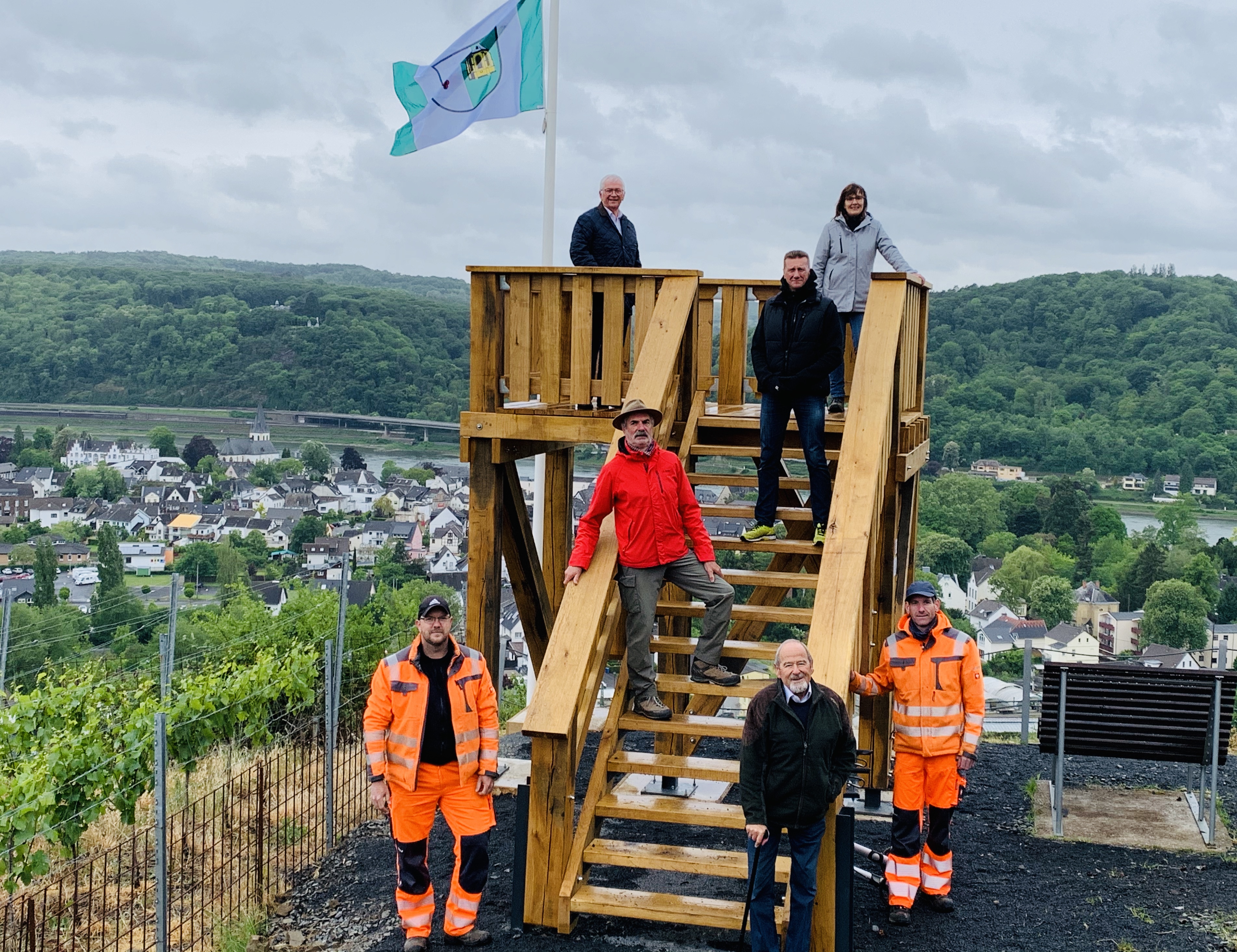 Foto Aussichtsplattform Elsberg Unkel